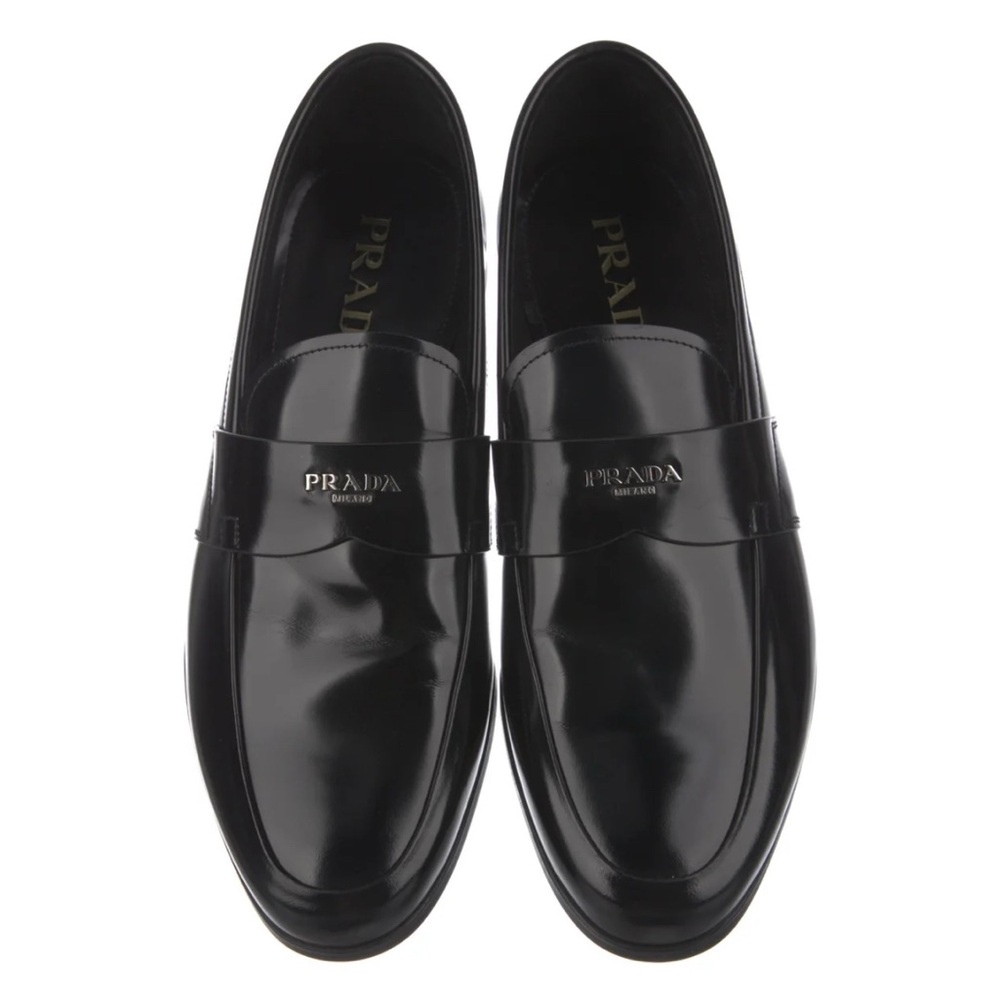 Prada Men's Black Loafers